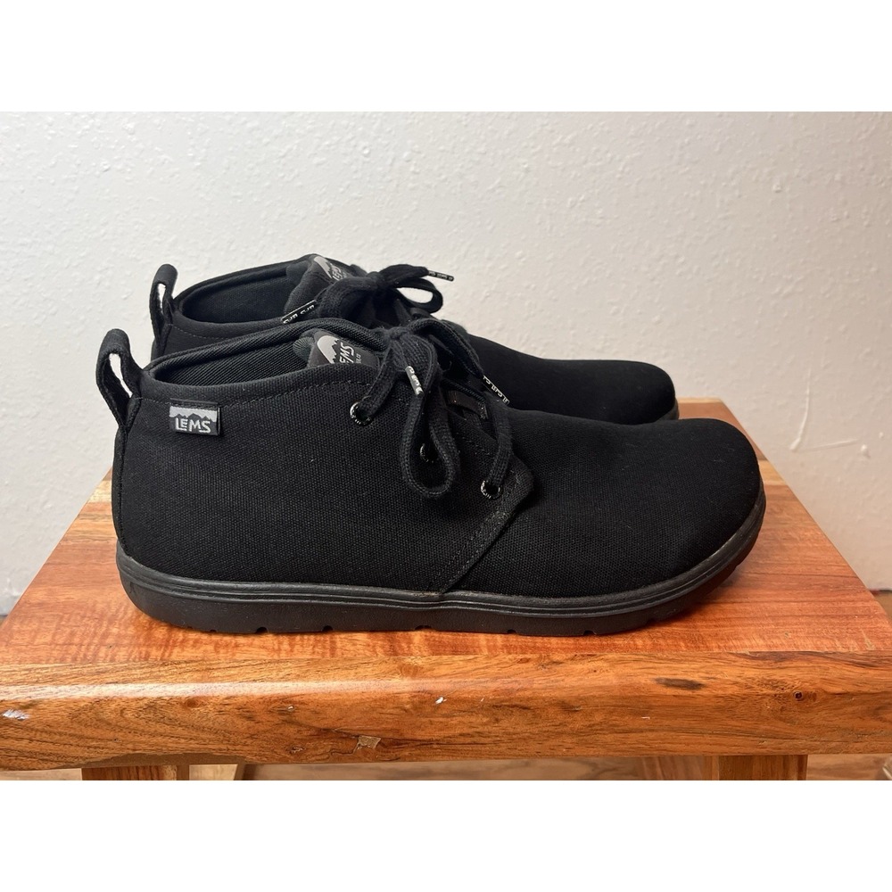 Lems Men's Black Chukka Boots